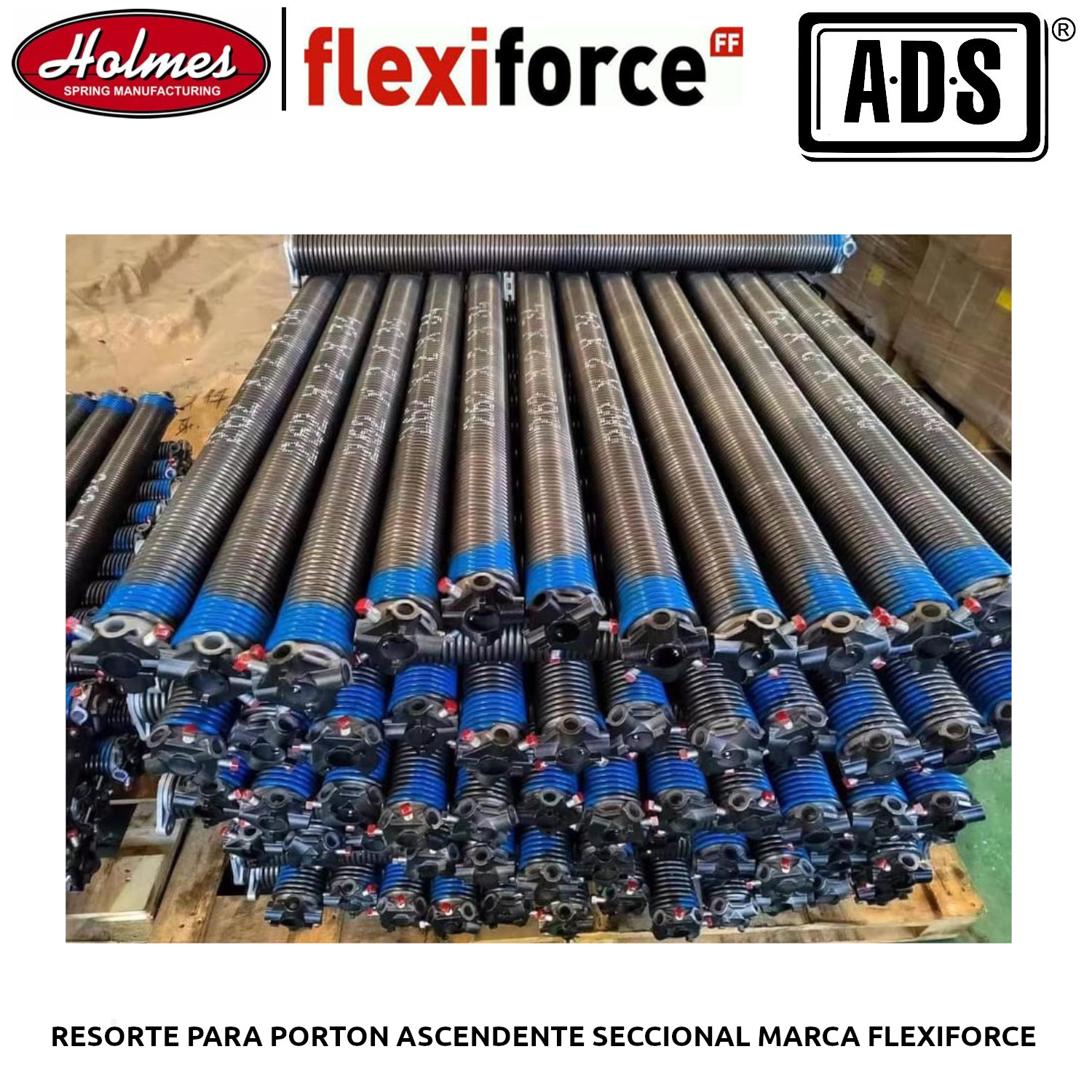 RESORTE PARA PORTON ASCENDENTE SECCIONAL MARCA HOLMES